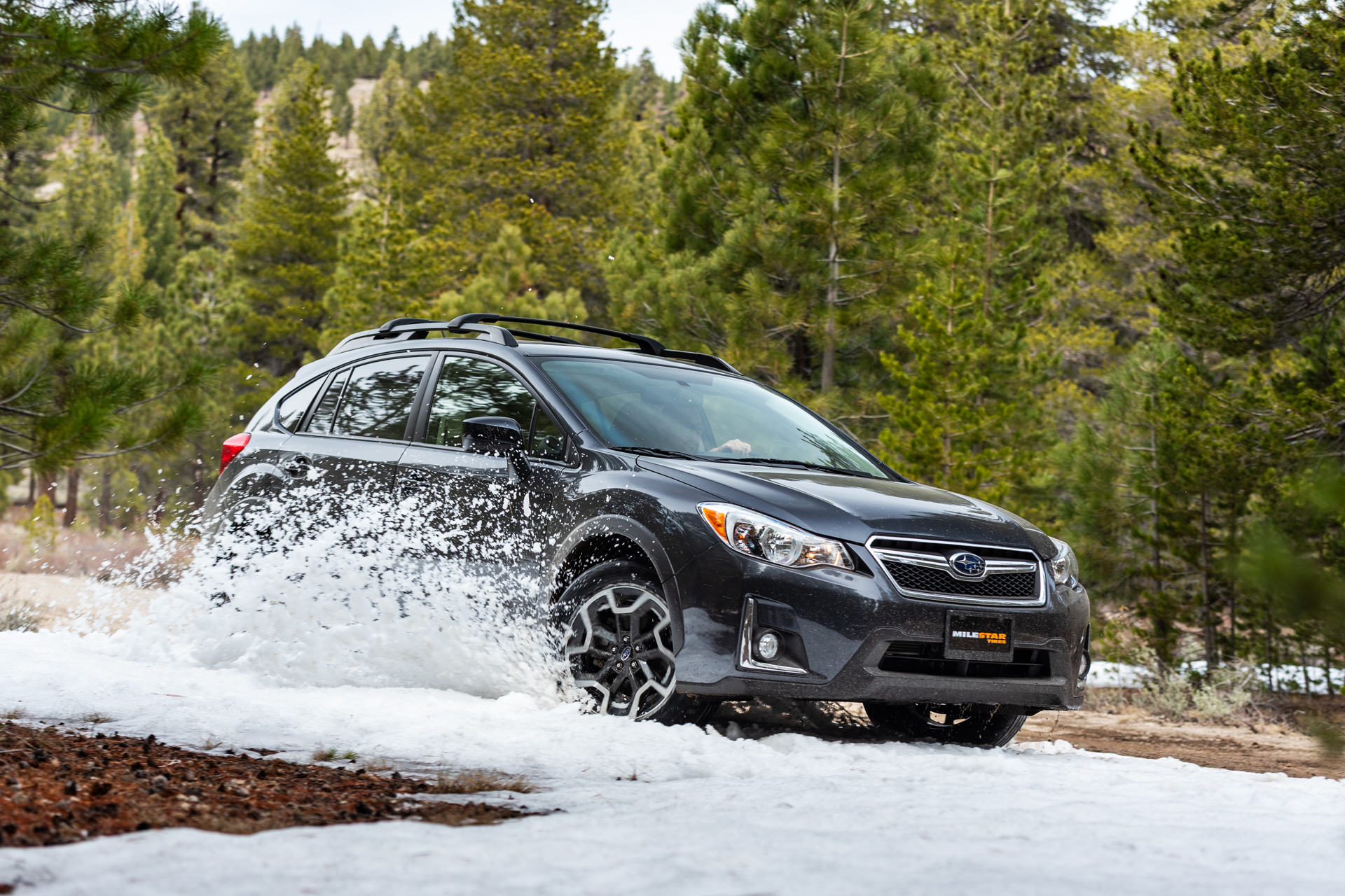 milestar weatherguard aw365 on grey subaru crosstrek